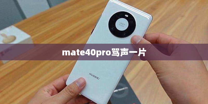 mate40pro骂声一片 mate40pro骂声一片