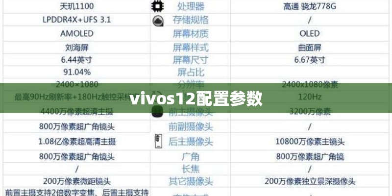 vivos12配置参数